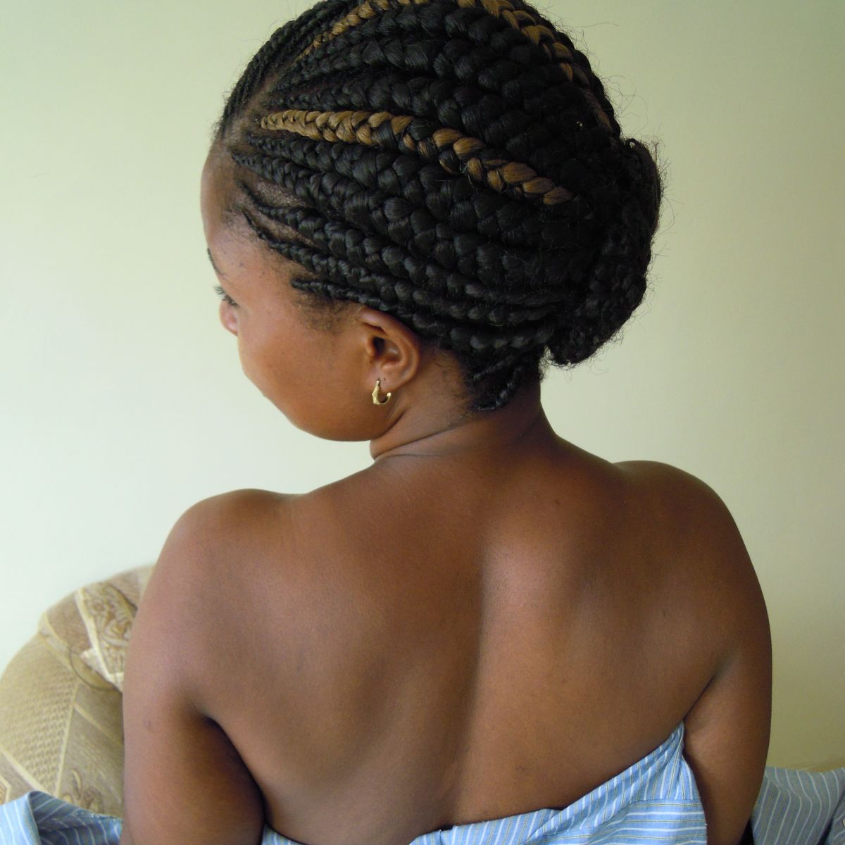 Cornrow braids